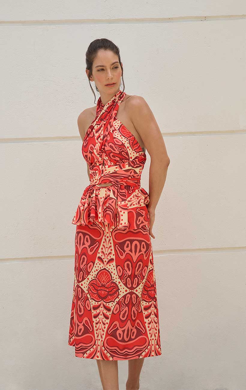 CERRO MIDI DRESS