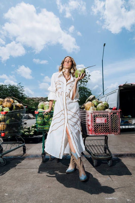 Oleaje Maxi Dress