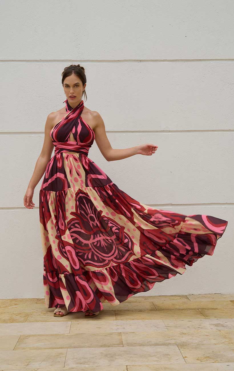PETALO MAXI DRESS