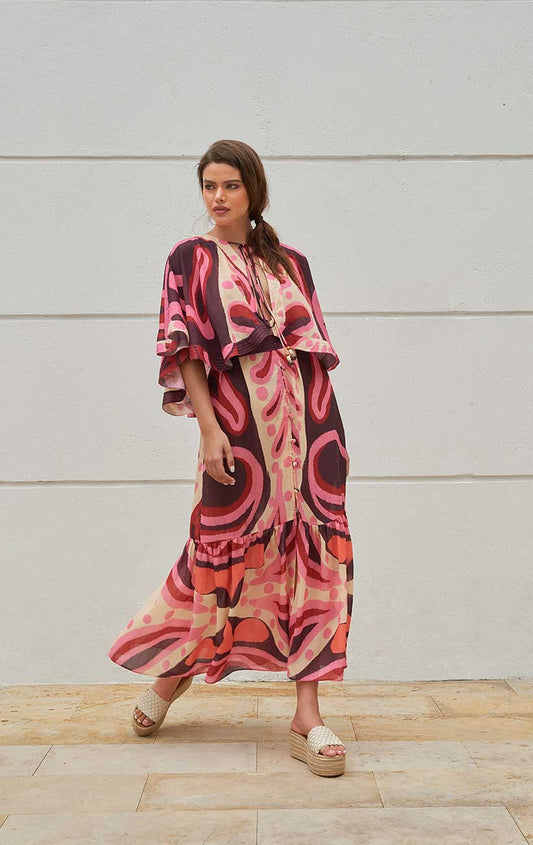 MONTUOSO KIMONO DRESS
