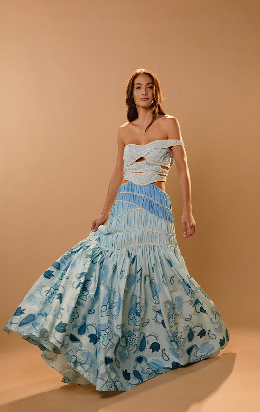 ARABESCO MAXI DRESS